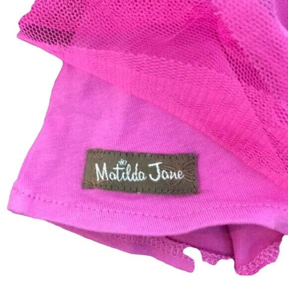 Matilda Jane “Wide Awake Frenchie” Dress Infant Girl Size 3 - 6 month Excellent - Picture 7 of 8